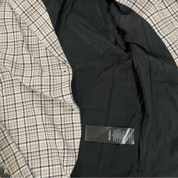 🆕NWT Free People Cali Plaid Blazer - Picture 8 of 10